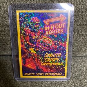 Custom DEANDRE HOPKINS speckled 3/5 card. Chiefs ravens